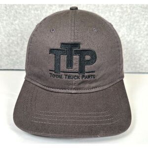 Total Truck Parts Hat Cap Gray Strap Back  "The Legend‎ Mike Lee" embroidery